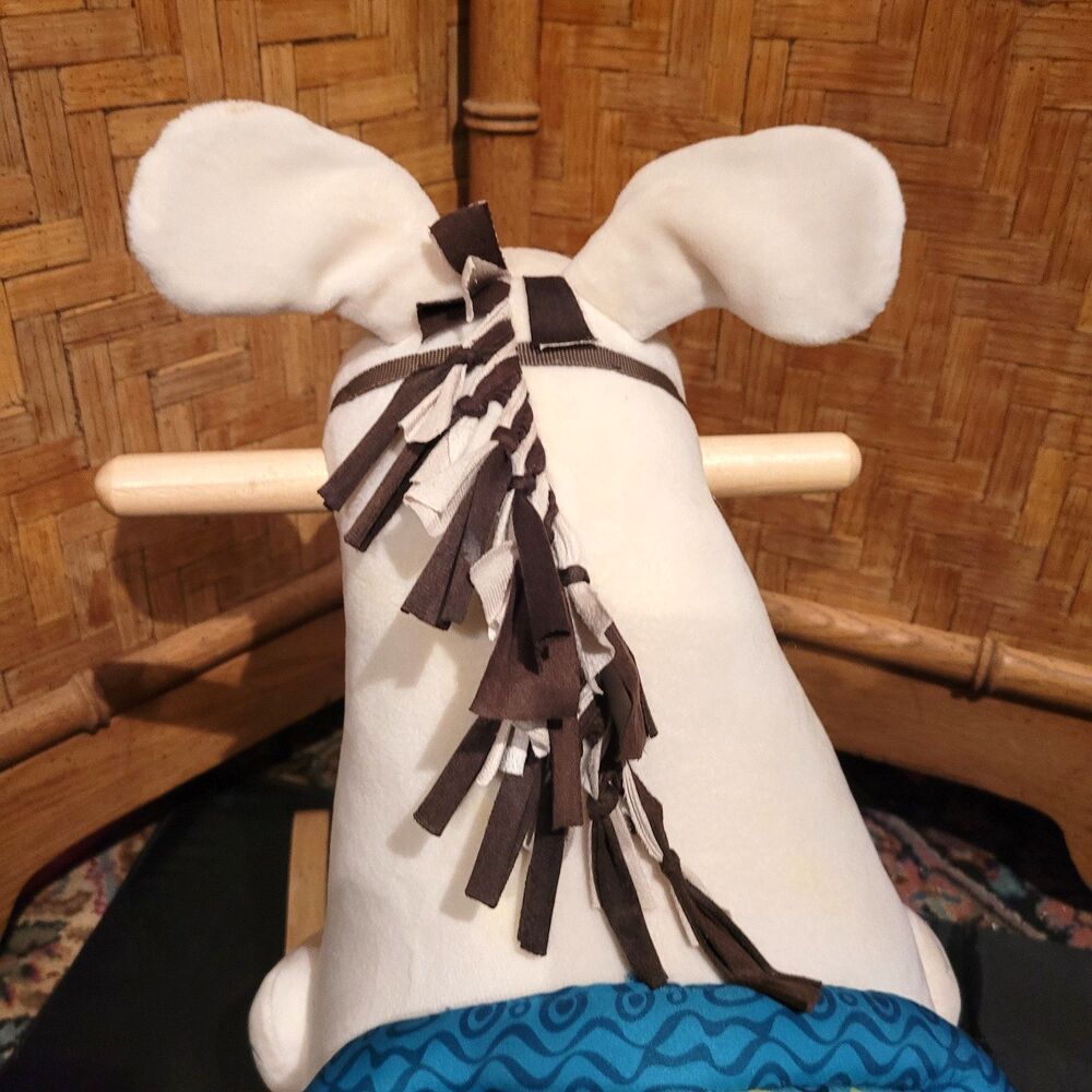 B Toys~Clippity Clap Rocking Plush Rodeo Rocker Rocking Horse - Banjo Rocker EUC - Picture 5 of 9